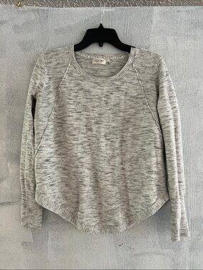 RD Style Heather Grey Scoop Neck Sweater